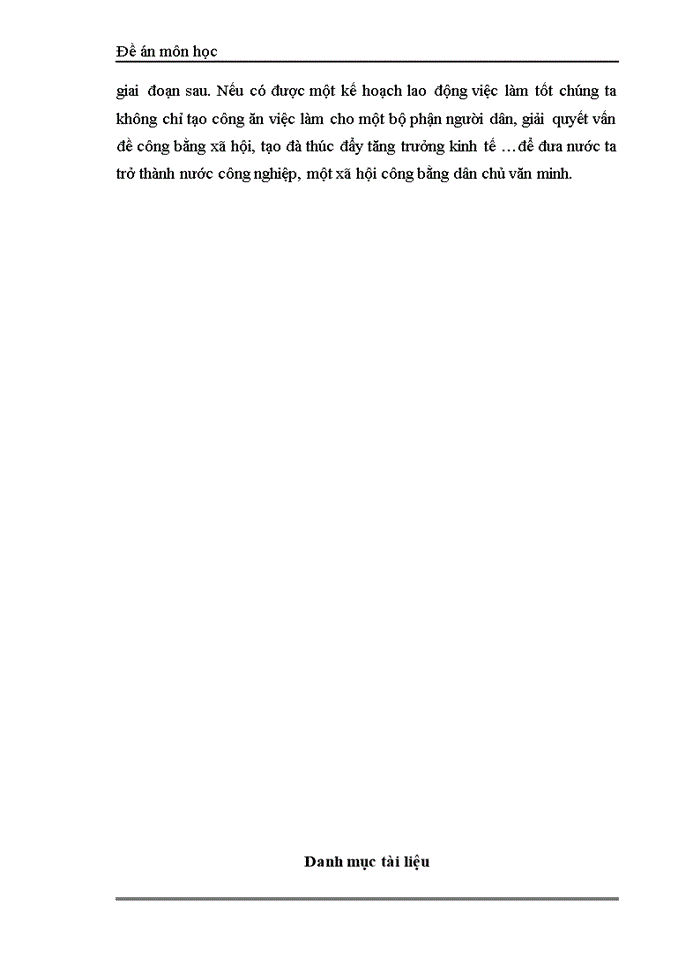 image for page Kế hoạch lao động – việc làm thời kỳ 2006 – 2010 và các giải pháp thực hiện.