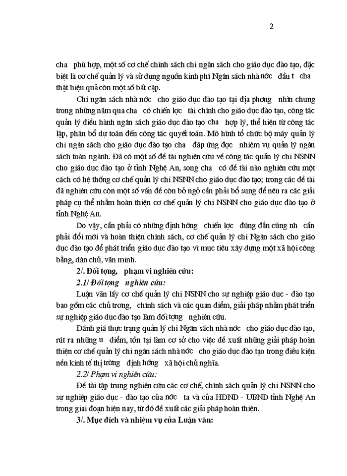 image for page Định hướng và giải pháp nhằm hoàn thiện cơ chế quản lý chi NSNNcho giáo dục và đào tạo trên địa bàn tỉnh Nghệ An