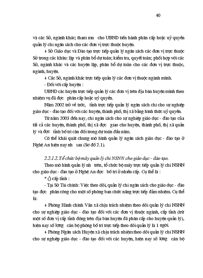 image for page Định hướng và giải pháp nhằm hoàn thiện cơ chế quản lý chi NSNNcho giáo dục và đào tạo trên địa bàn tỉnh Nghệ An