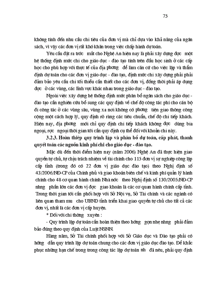 image for page Định hướng và giải pháp nhằm hoàn thiện cơ chế quản lý chi NSNNcho giáo dục và đào tạo trên địa bàn tỉnh Nghệ An
