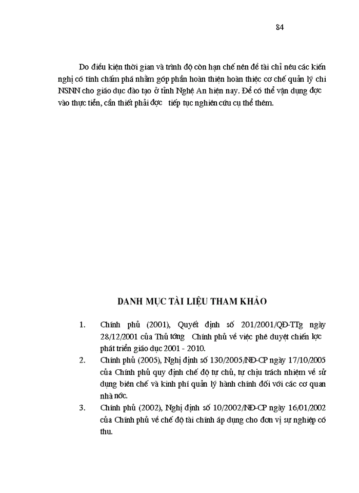 image for page Định hướng và giải pháp nhằm hoàn thiện cơ chế quản lý chi NSNNcho giáo dục và đào tạo trên địa bàn tỉnh Nghệ An