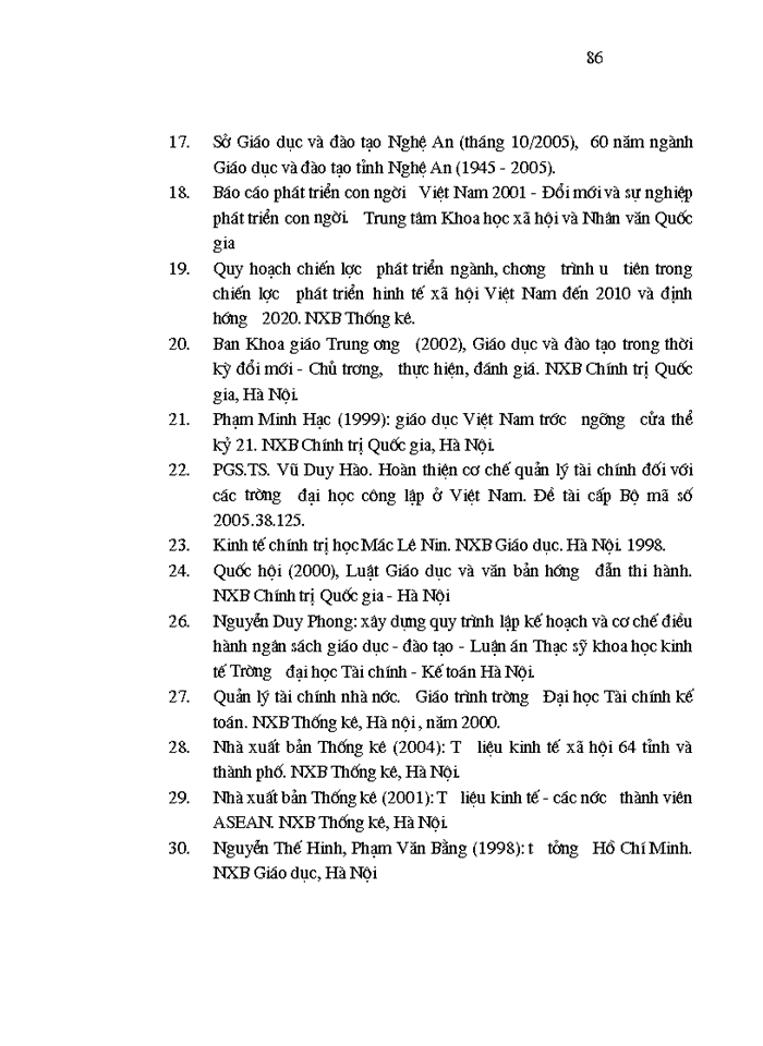 image for page Định hướng và giải pháp nhằm hoàn thiện cơ chế quản lý chi NSNNcho giáo dục và đào tạo trên địa bàn tỉnh Nghệ An