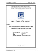 Quản trị cung ứng nguyờn vật liệu tại Cụng ty Cổ Phần Nagakawa Việt Nam