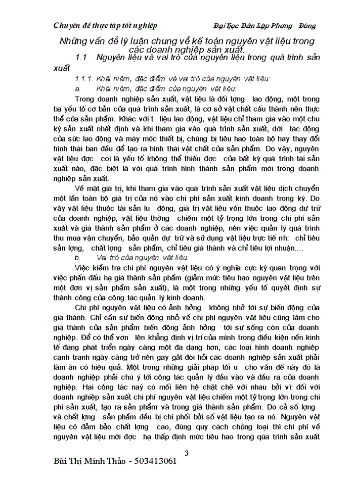 image for page Kế toán nguyên vật liệu tại Công ty cổ phần khoáng sản viglacera