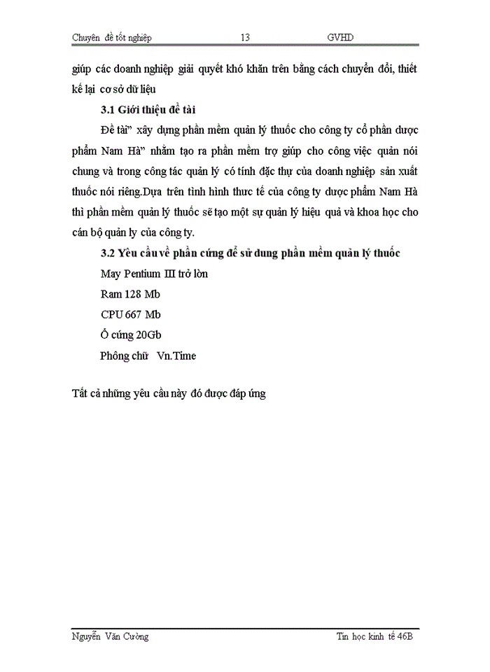 image for page Xây dựng phần mềm quản lý thuốc cho công ty Cổ phần Dược phẩm Nam Hà