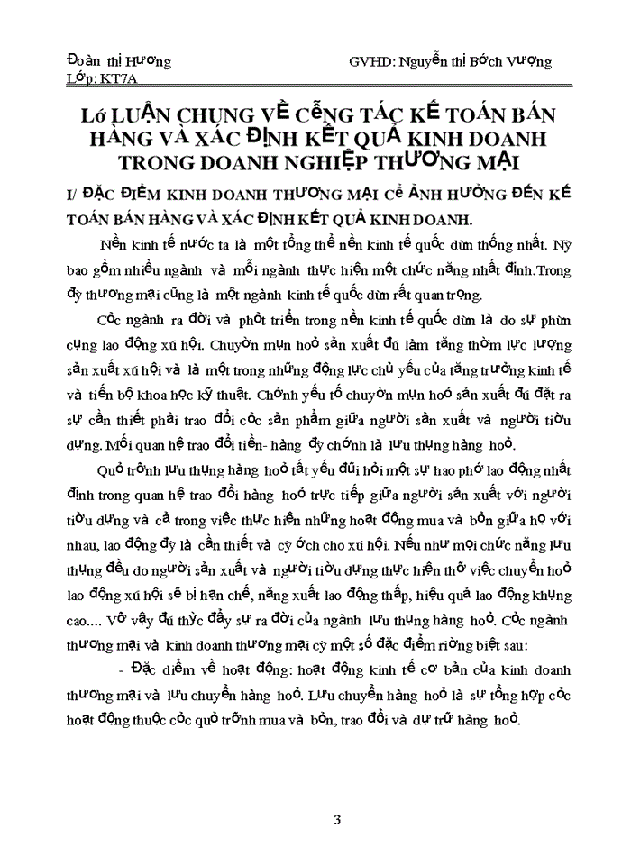 image for page Kế toán bán hàng và xác định kết quả kinh doanh " Tại cụng ty TNHH Hà Thịnh