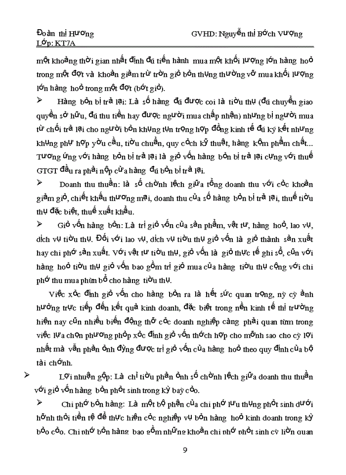 image for page Kế toán bán hàng và xác định kết quả kinh doanh " Tại cụng ty TNHH Hà Thịnh