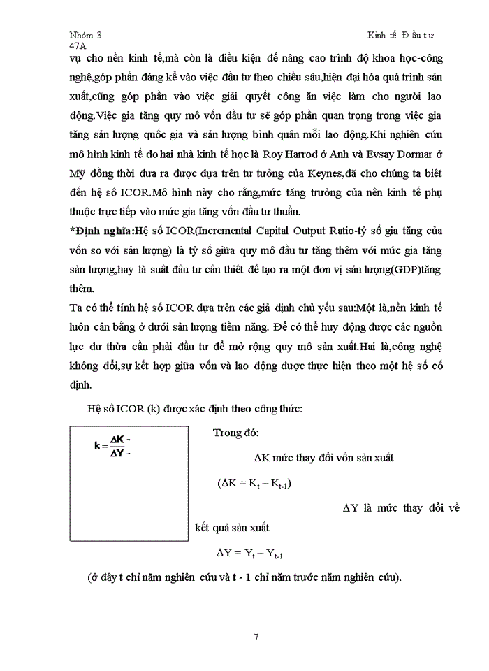 image for page Mối quan hệ qua lại giữa đầu tư và tăng trưởng,phát triển