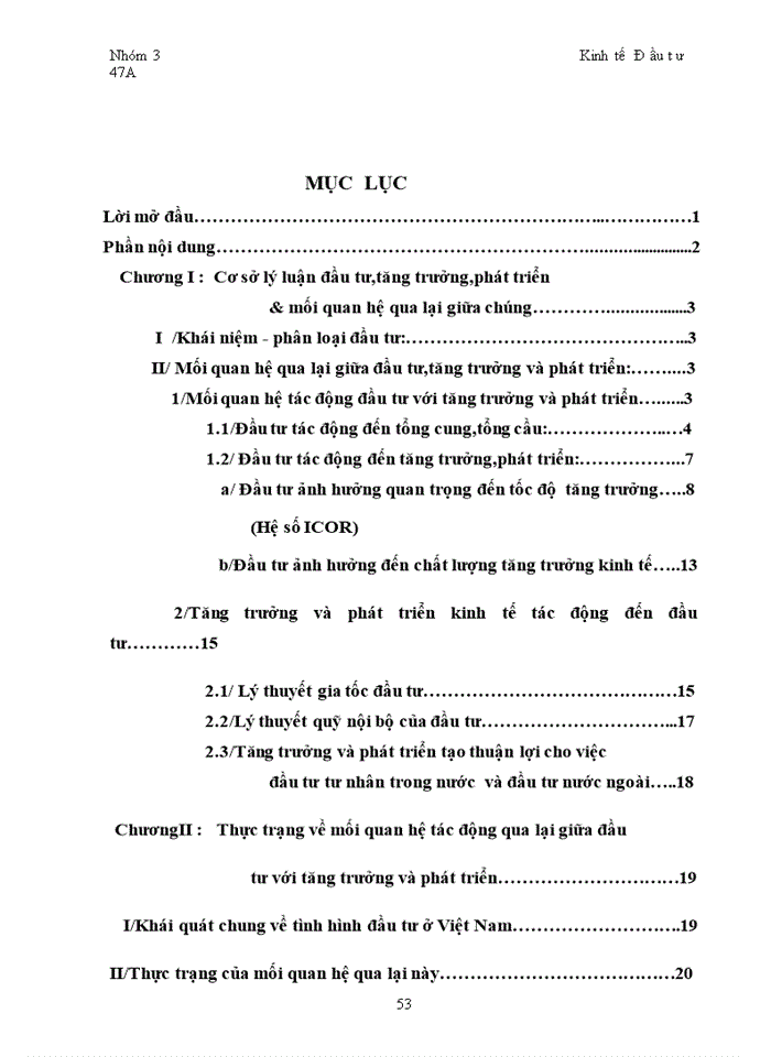 image for page Mối quan hệ qua lại giữa đầu tư và tăng trưởng,phát triển