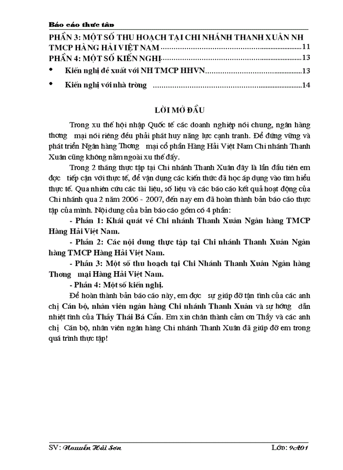 image for page Một số giải pháp phòng ngừa và hạn chế rủi ro trong hoạt động tín dụng tại Chi nhánh Thanh Xuân Ngân hàng TMCP Hàng Hải Việt Nam