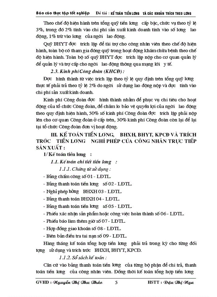 image for page Kế toán tiền lương và các khoản trích theo lương