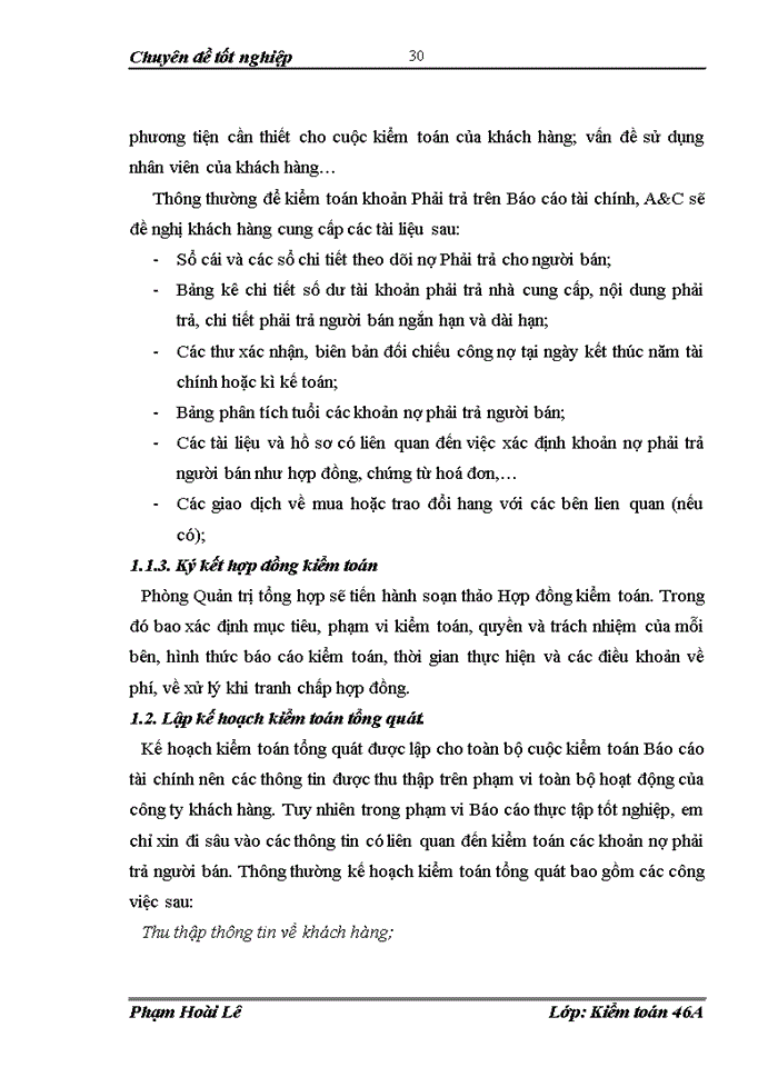 image for page Kiểm toán khoản phải trả người bán trên Báo cáo tài chính do Công ty TNHH Kiểm toán và Tư vấn thực hiện