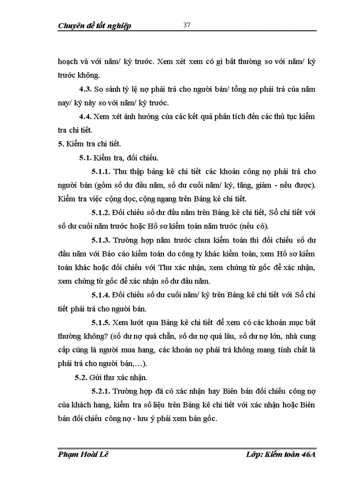 image for page Kiểm toán khoản phải trả người bán trên Báo cáo tài chính do Công ty TNHH Kiểm toán và Tư vấn thực hiện