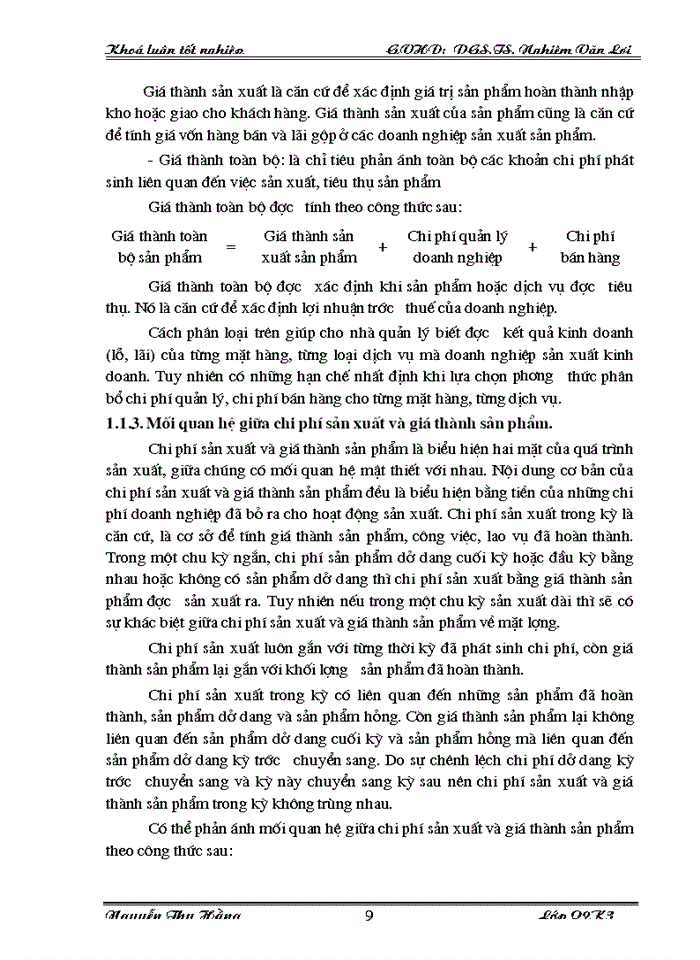 image for page Hoàn thiện hạch toán chi phí sản xuất và tính giá thành sản phẩm tại Công ty in Thái Nguyên