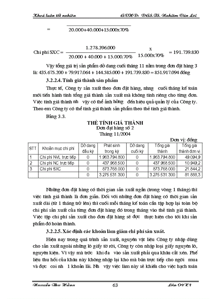 image for page Hoàn thiện hạch toán chi phí sản xuất và tính giá thành sản phẩm tại Công ty in Thái Nguyên