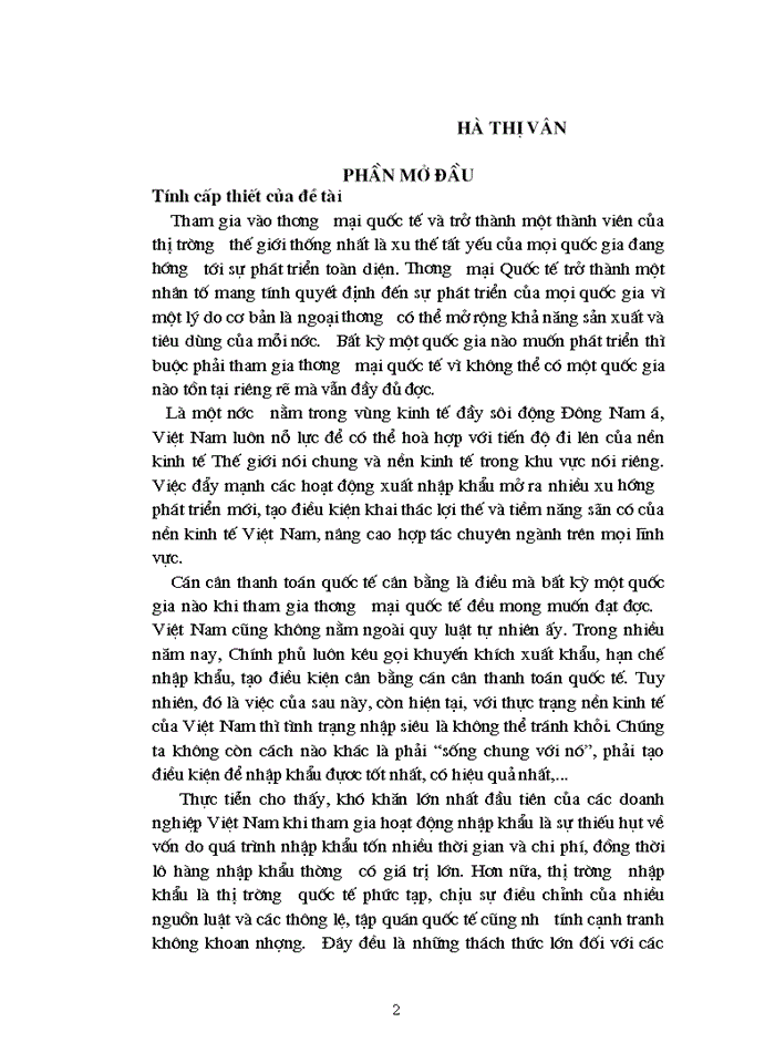 image for page Giải pháp mở rộng hoạt động tài trợ nhập khẩu theo phương thức tín dụng chứng từ tại Ngân hàng Ngoại thương Trung ương