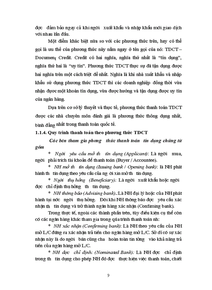 image for page Giải pháp mở rộng hoạt động tài trợ nhập khẩu theo phương thức tín dụng chứng từ tại Ngân hàng Ngoại thương Trung ương