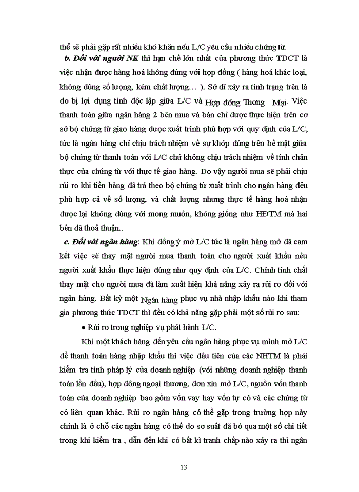 image for page Giải pháp mở rộng hoạt động tài trợ nhập khẩu theo phương thức tín dụng chứng từ tại Ngân hàng Ngoại thương Trung ương