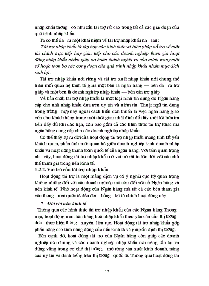 image for page Giải pháp mở rộng hoạt động tài trợ nhập khẩu theo phương thức tín dụng chứng từ tại Ngân hàng Ngoại thương Trung ương