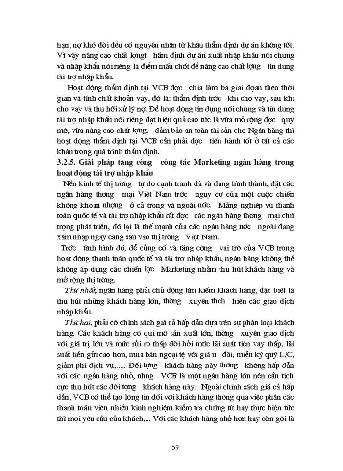 image for page Giải pháp mở rộng hoạt động tài trợ nhập khẩu theo phương thức tín dụng chứng từ tại Ngân hàng Ngoại thương Trung ương