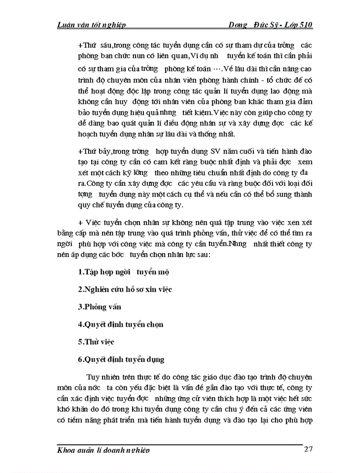image for page Một số giải pháp nhằm hoàn thiện công tác Quản lý nhân sự tại công ty May Bắc Giang