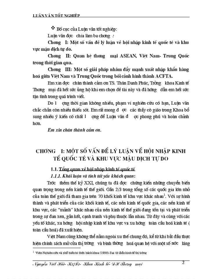image for page Một số giải pháp đẩy mạnh hoạt động xuất nhập khẩu hàng hoá giữa Việt Nam và Trung Quốc trong bối cảnh hội nhập ACFTA