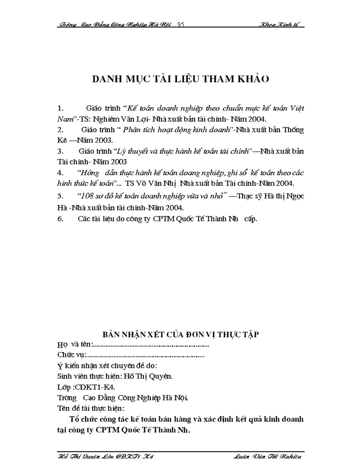 image for page Tổ chức công tác kế toán bán hàng và xác định kết quả kinh doanh bán hàng tại công ty CPTM Quốc Tế Thành Như