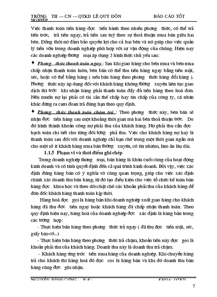 image for page Hoàn thiện kế toán nghiệp vụ bán và xác định kết quả bán hàng ở công ty cổ phần sản xuất dịch vụ  xuất nhập khẩu Từ Liêm
