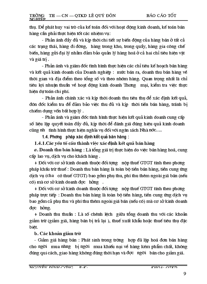 image for page Hoàn thiện kế toán nghiệp vụ bán và xác định kết quả bán hàng ở công ty cổ phần sản xuất dịch vụ  xuất nhập khẩu Từ Liêm