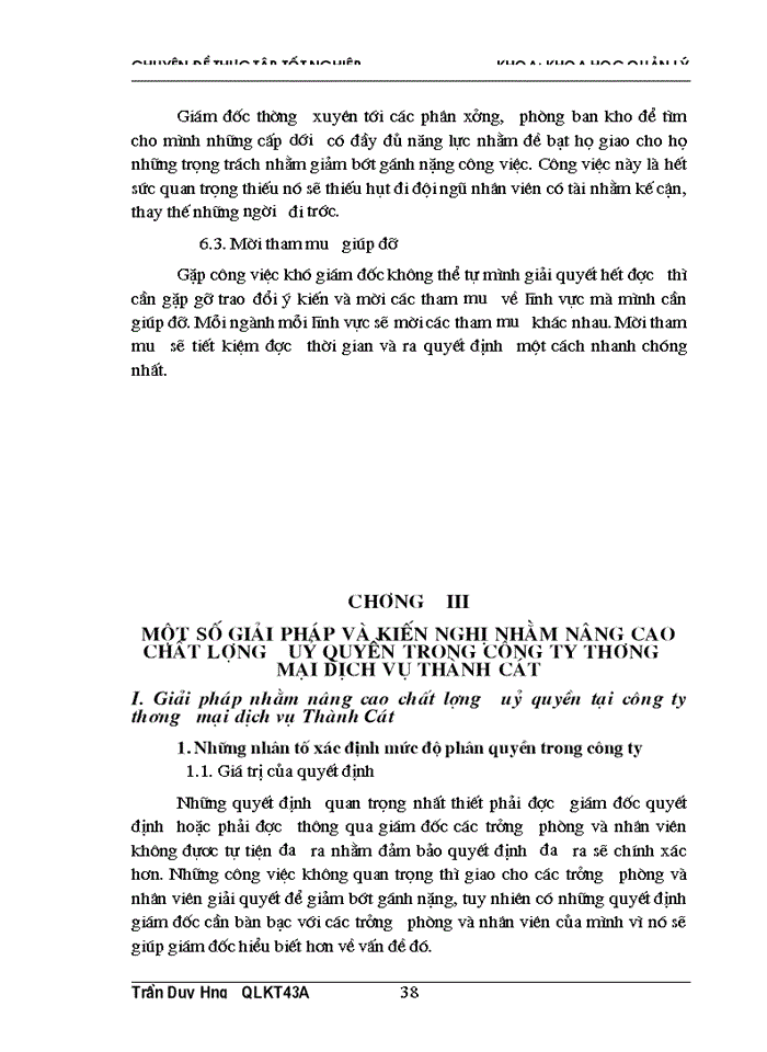 image for page Một số giải pháp nhằm nâng cao chất lượng uỷ quyền trong công ty thương mại dịch vụ Thành Cát