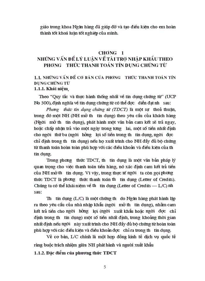 image for page Giải pháp mở rộng hoạt động tài trợ nhập khẩu theo phương thức tín dụng chứng từ tại Ngân hàng Ngoại thương Trung ương