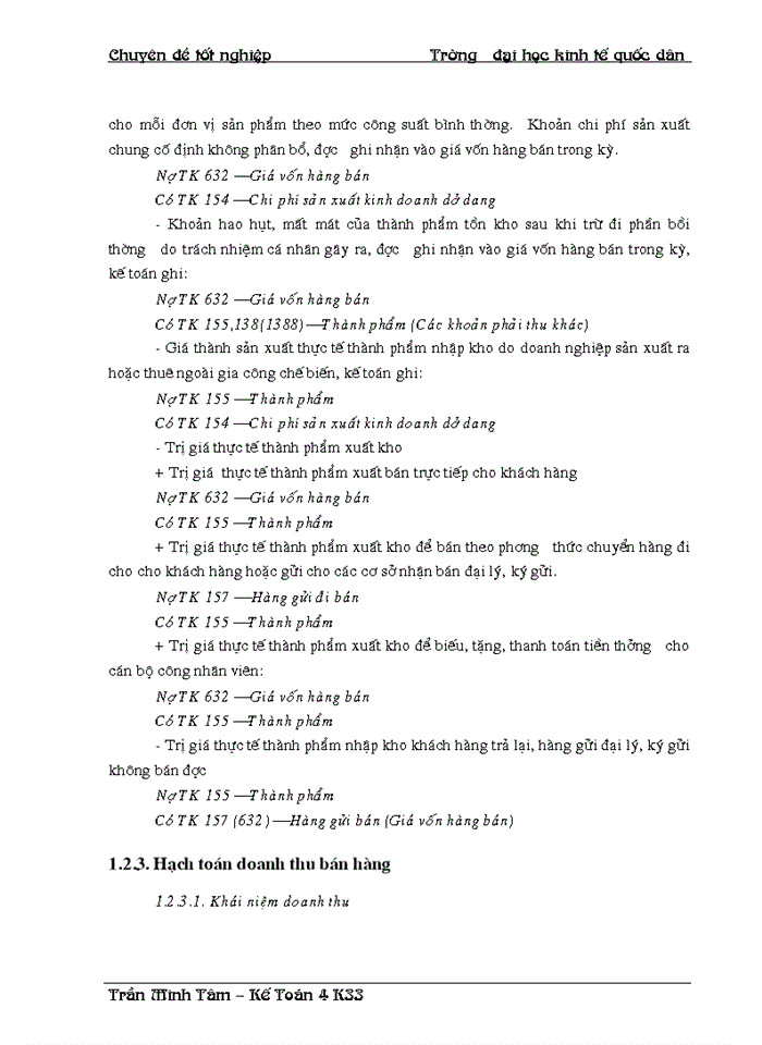 image for page Hoàn thiện hạch toán toán tiêu thụ thành phẩm & xác định kết quả tiêu thụ tại Công ty Chế biến và Kinh doanh than Hà Nội