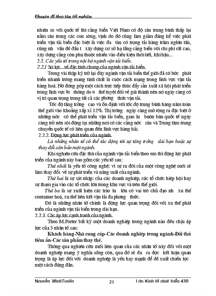 image for page Phương hướng và giải pháp nâng cao năng lực cạnh tranh của ngành vận tải biển Việt Nam trong thời gian tới