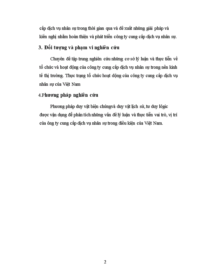 image for page Tổ chức và hoạt động của Cụng ty dịch vụ cung cấp nhân sự