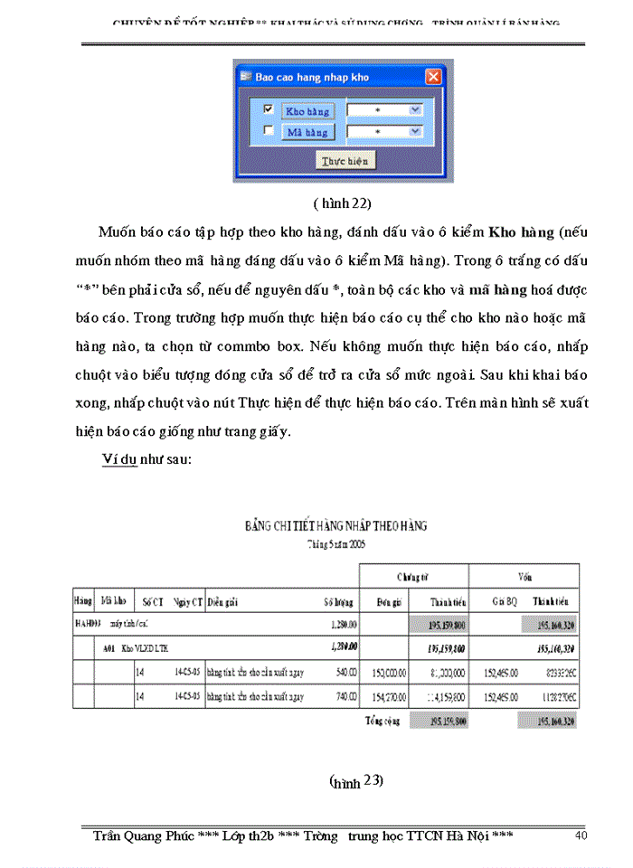image for page Khai Thác Và Sử Dụng Chương Trình Quản lý Bán Hàng