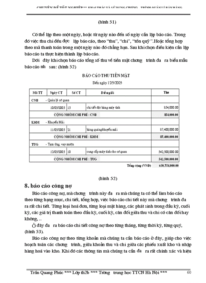 image for page Khai Thác Và Sử Dụng Chương Trình Quản lý Bán Hàng
