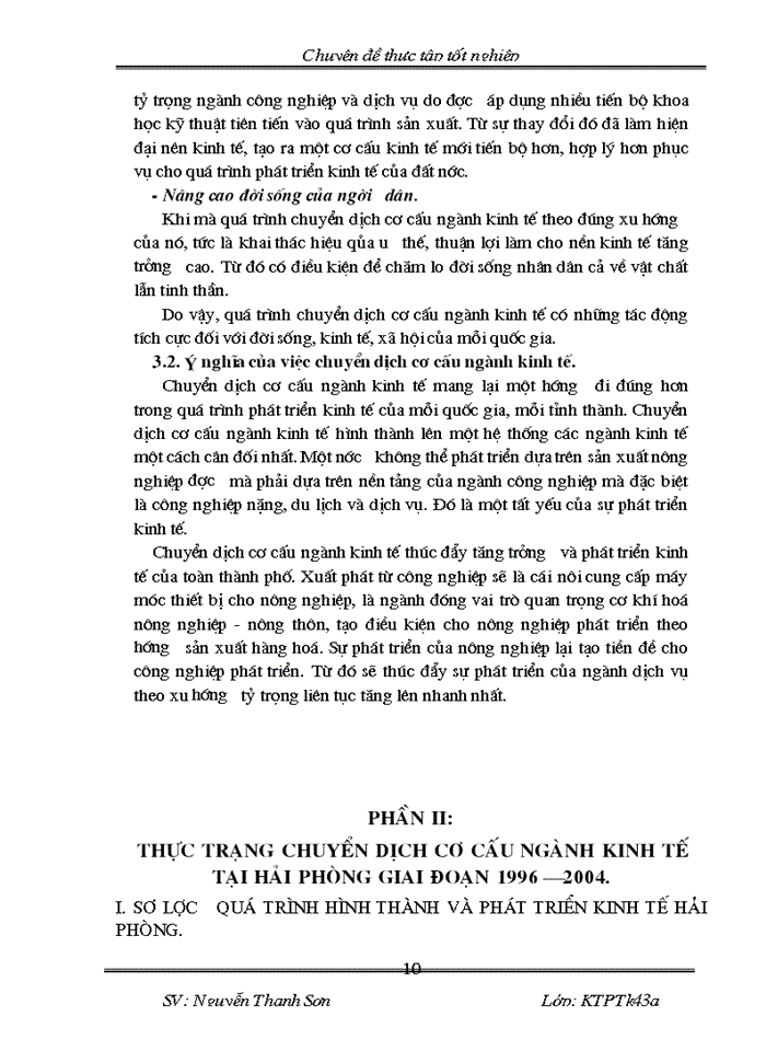 image for page Phương hướng, giải pháp thực hiện chuyển dịch cơ cấu ngành kinh tế thành phố Hải Phòng