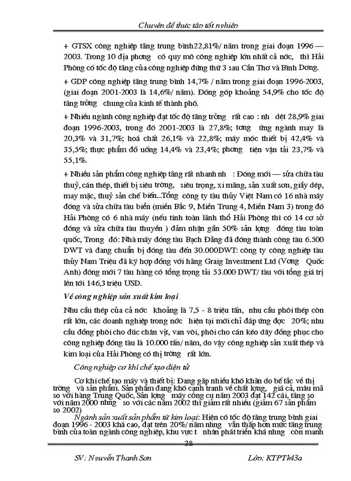 image for page Phương hướng, giải pháp thực hiện chuyển dịch cơ cấu ngành kinh tế thành phố Hải Phòng