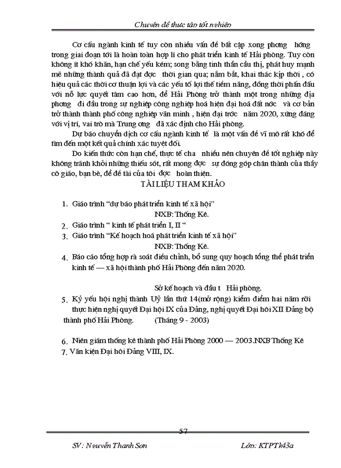 image for page Phương hướng, giải pháp thực hiện chuyển dịch cơ cấu ngành kinh tế thành phố Hải Phòng