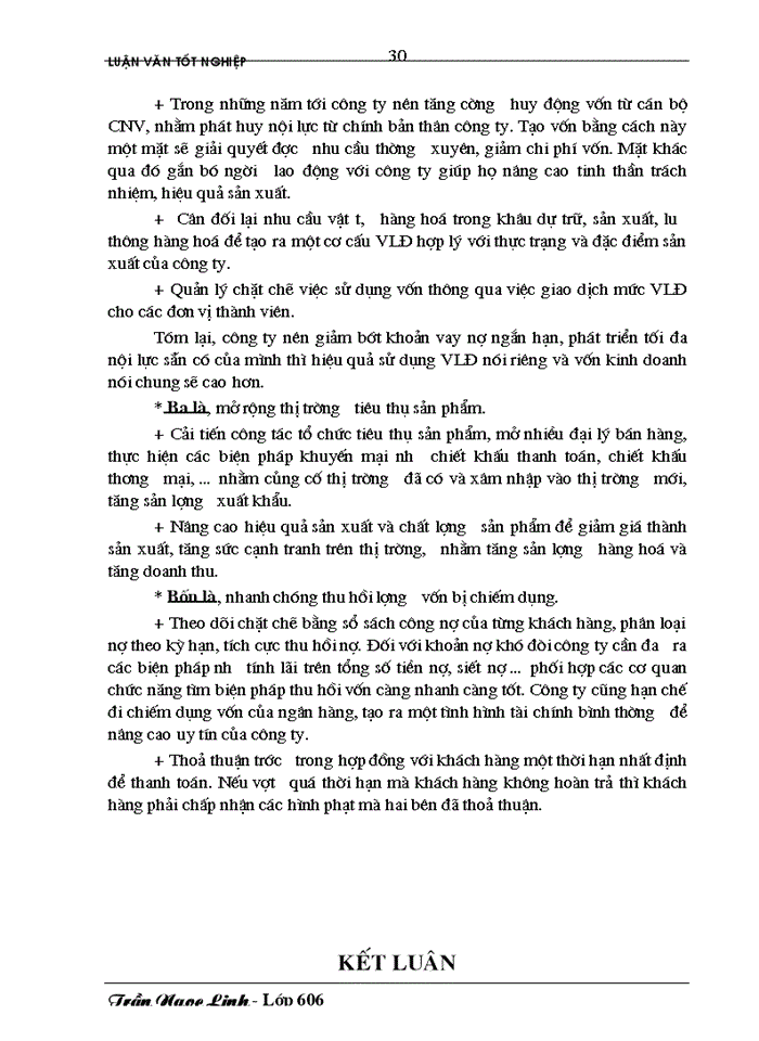 image for page Vốn lưu động và các biện pháp nâng cao hiệu quả sử dụng vốn lao động tại Công ty cổ phần Lâm sản Nam Định