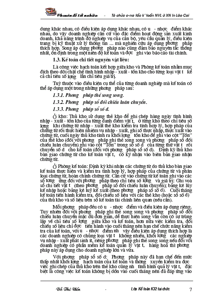 image for page Kế toán nguyên liệu, vật liệu