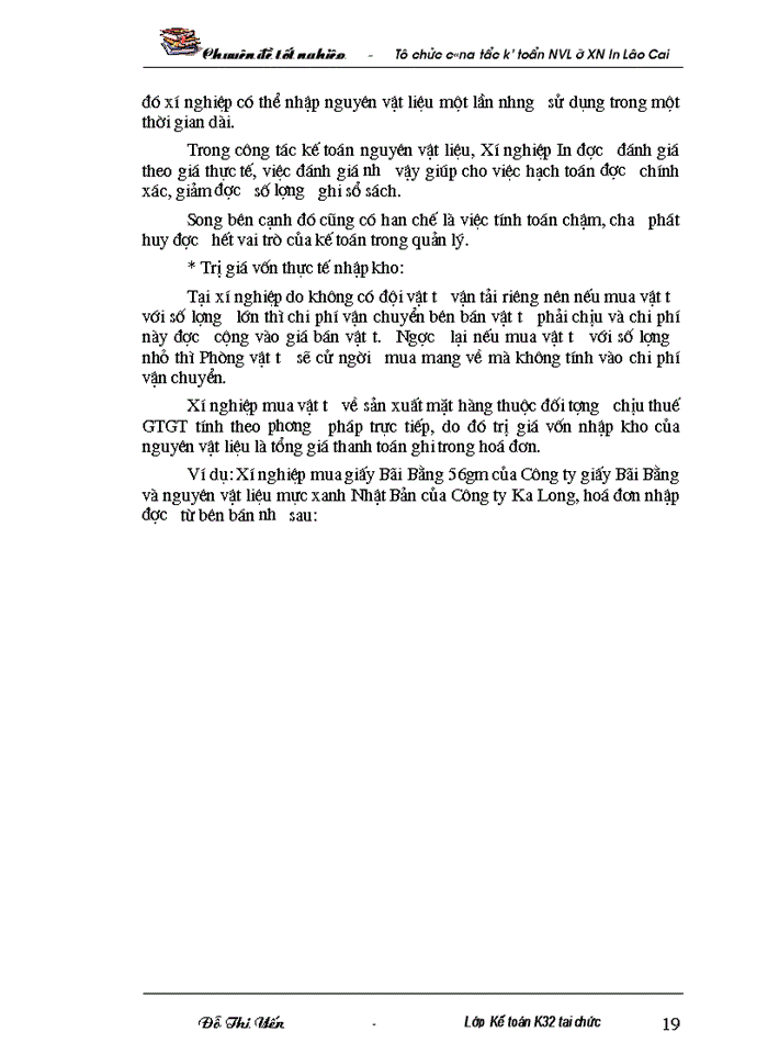 image for page Kế toán nguyên liệu, vật liệu