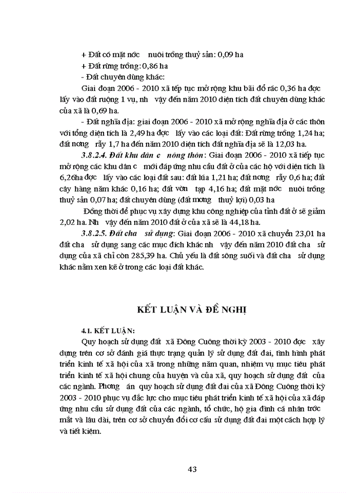 image for page quy hoạch sử dụng đất xã Đông Cuông - huyện Văn Yên - tỉnh Yên Bái giai đoạn 2003-2010