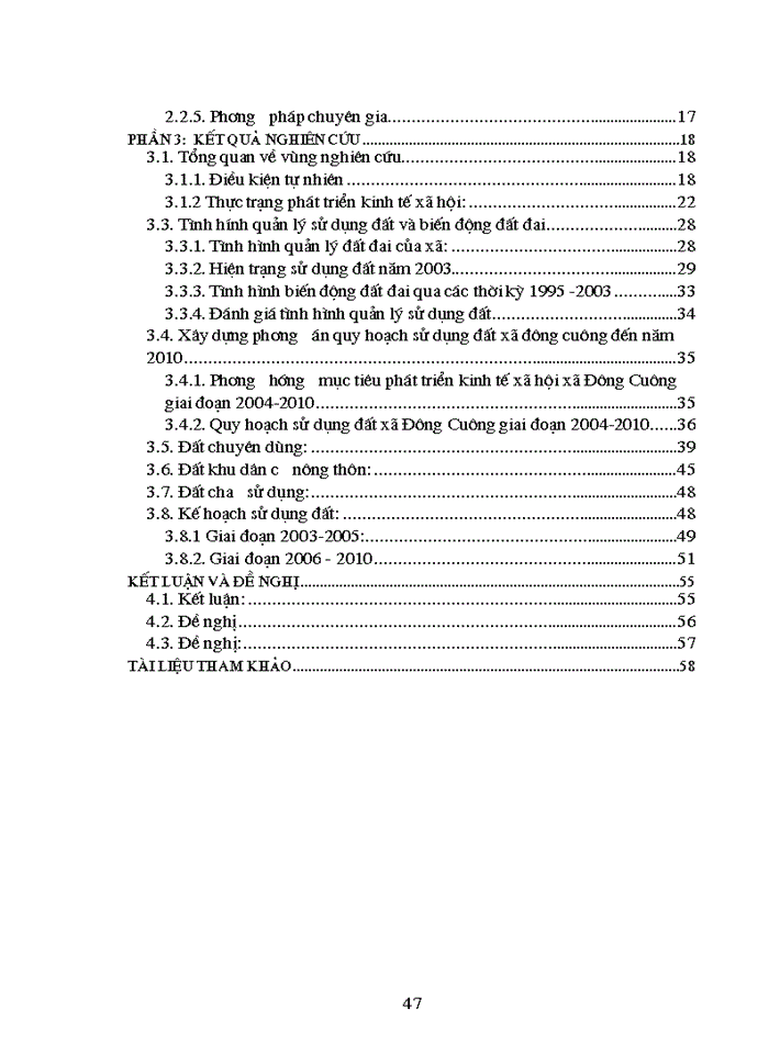 image for page quy hoạch sử dụng đất xã Đông Cuông - huyện Văn Yên - tỉnh Yên Bái giai đoạn 2003-2010
