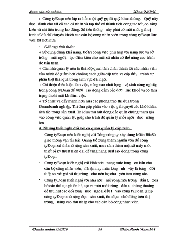 image for page Một số giải pháp nhằm hoàn thiện công tác quản lý nhân sự tại Đoạn quản lý đường bộ Bắc Giang