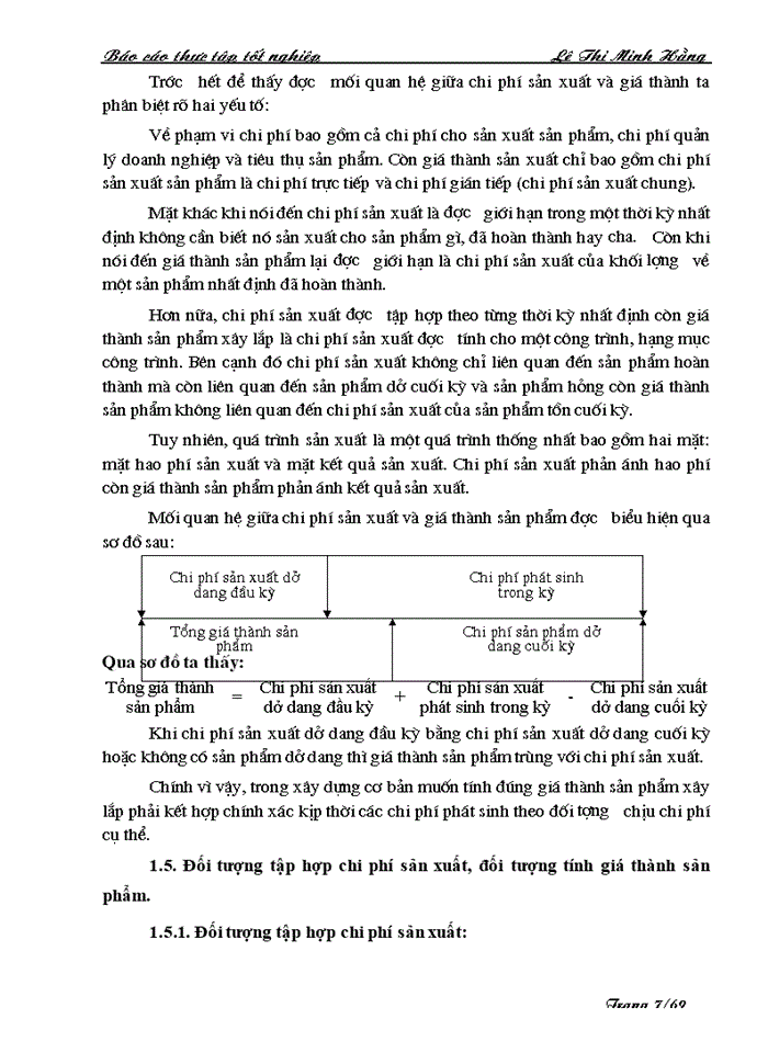 image for page Tổ chức Kế toán Chi phí sản xuất và tính giá thành sản phẩm xây lắp tại Công ty Cầu 7 Thăng Long