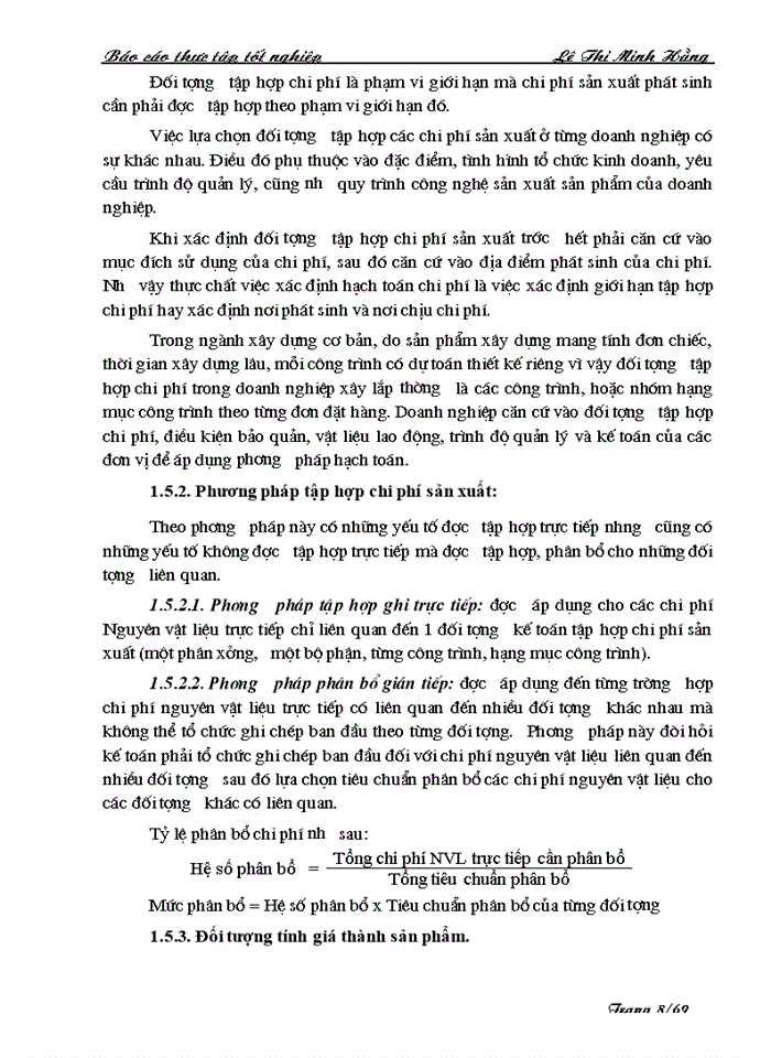 image for page Tổ chức Kế toán Chi phí sản xuất và tính giá thành sản phẩm xây lắp tại Công ty Cầu 7 Thăng Long