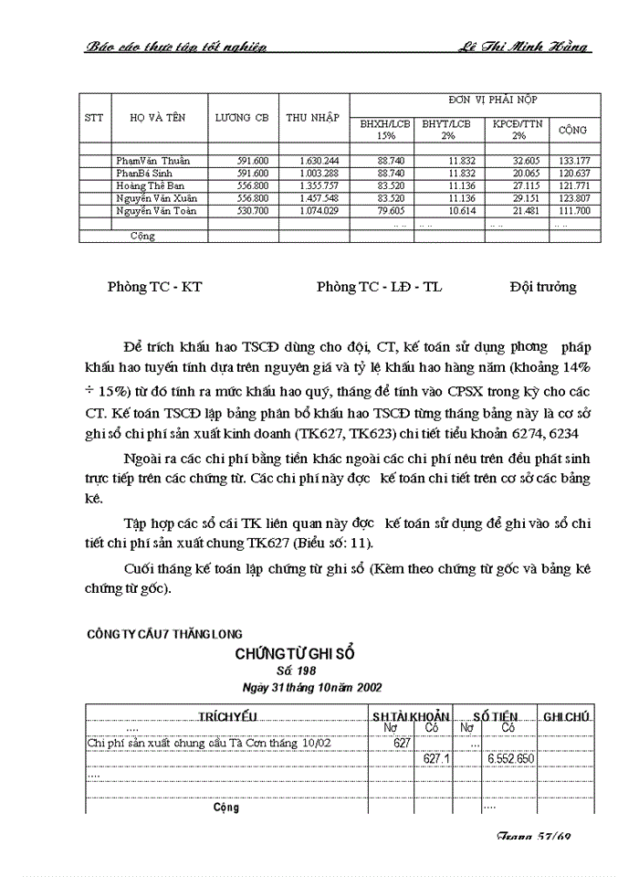 image for page Tổ chức Kế toán Chi phí sản xuất và tính giá thành sản phẩm xây lắp tại Công ty Cầu 7 Thăng Long