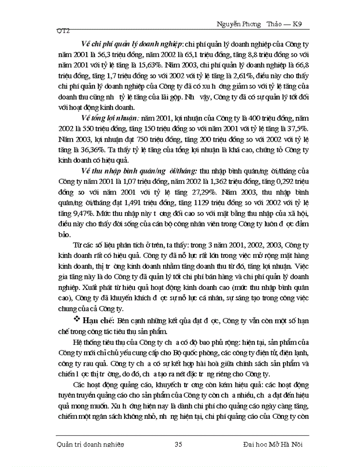 image for page Một số giải pháp nhằm nâng cao chất lượng công tác quản trị tiêu thụ hàng hóa tại Công ty Điện tử  Sao Mai.