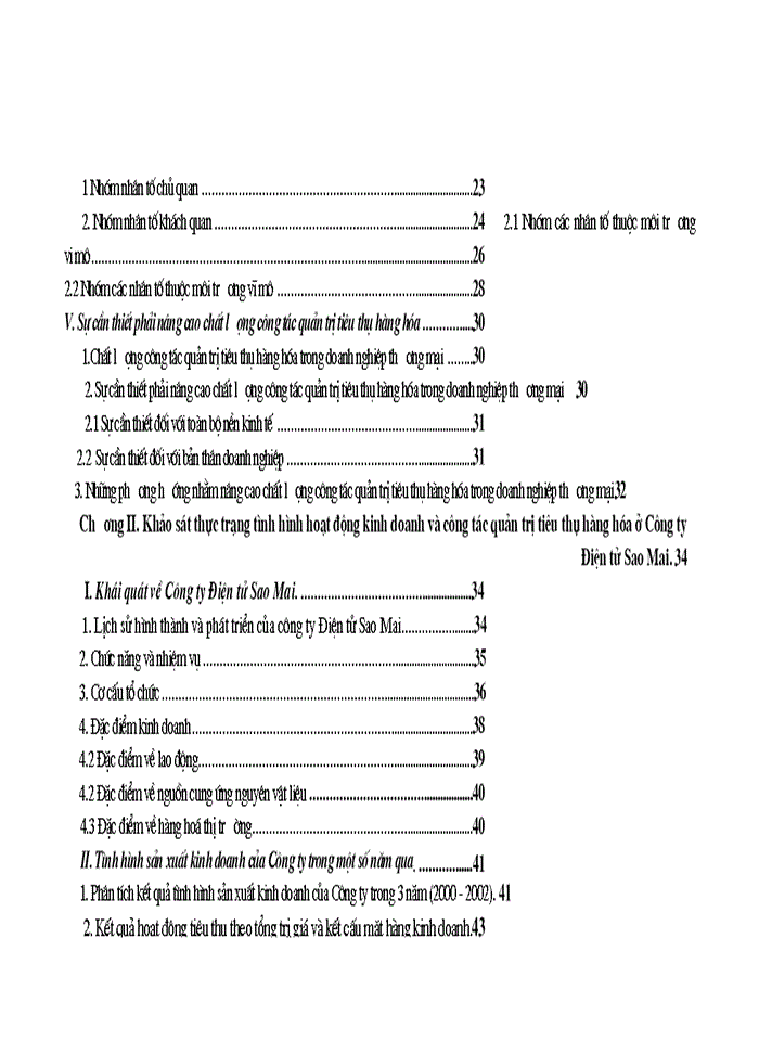 image for page Một số giải pháp nhằm nâng cao chất lượng công tác quản trị tiêu thụ hàng hóa tại Công ty Điện tử  Sao Mai.
